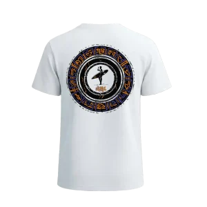 Camiseta Amuleto Blanco detras- Aromul